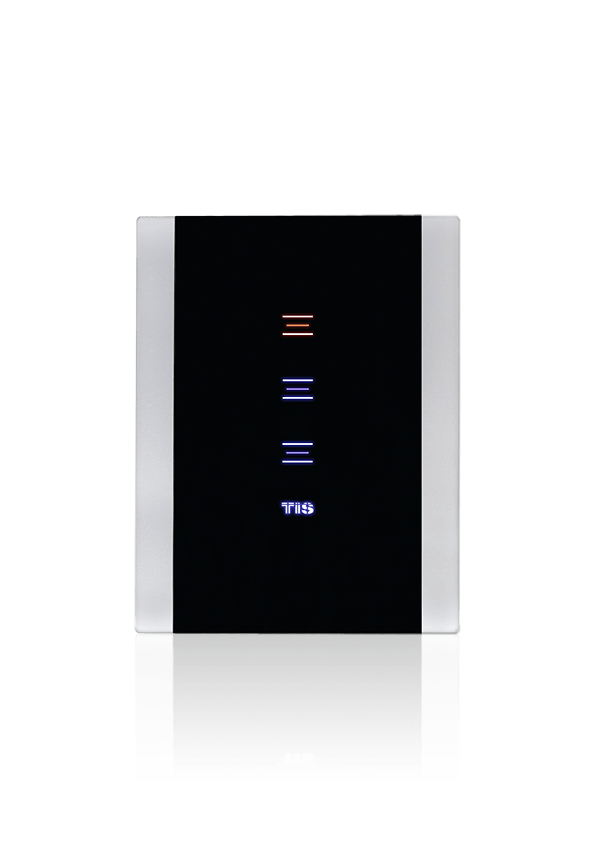 Interrupteur lumineux WIFI – Cadran Venera 3 gang – technologie TIS