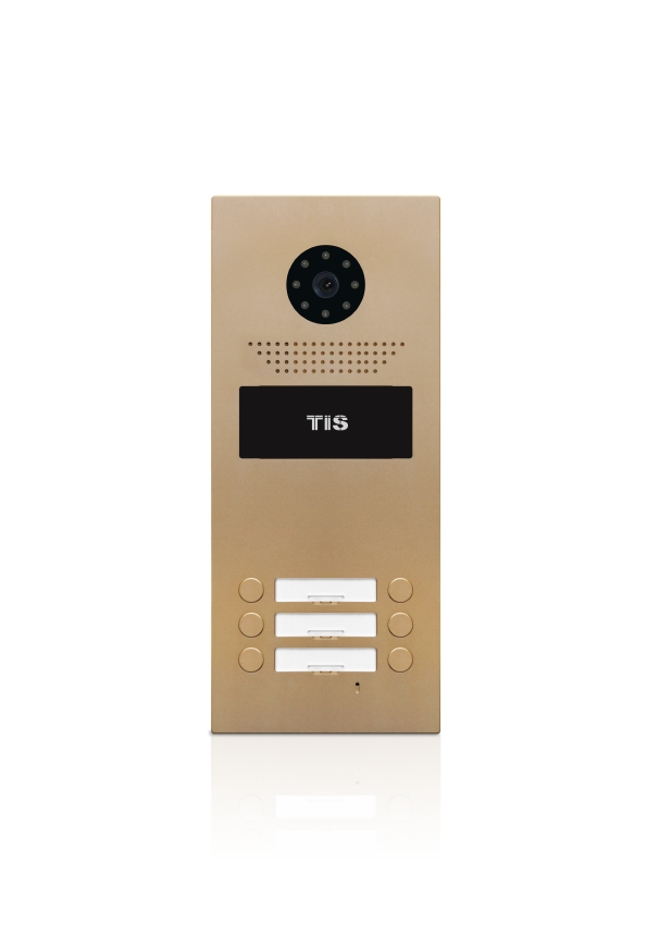 Telefon de uşă unitate exterioară IP pentru 6 unităţi Oberon