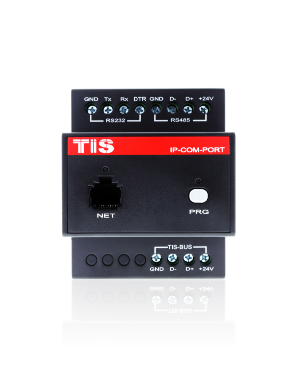 TIS IP-COM-PORT –3rd पार्टी सिस्टम के साथ संचार के लिए