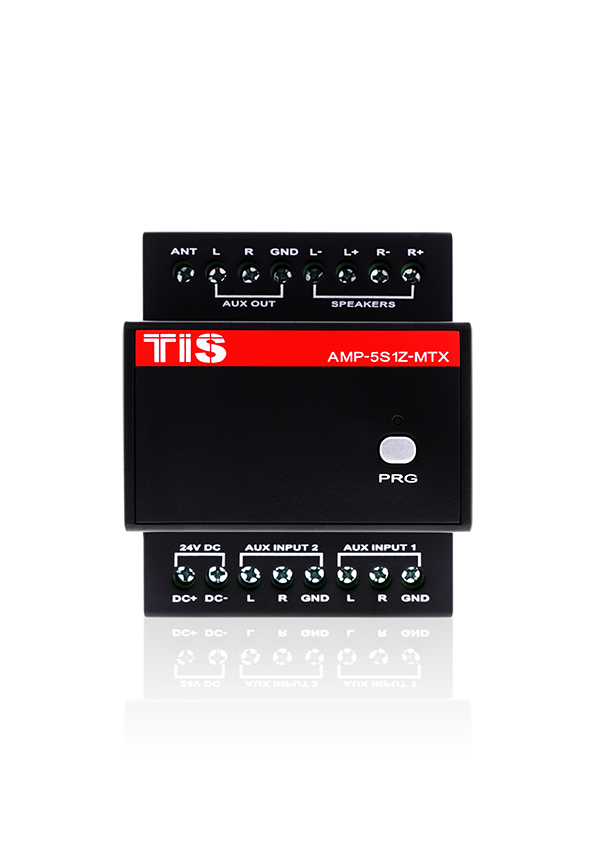TIS Audio Matrix amplifier – Muziki wa mazingira ya nyumba katika nyumba ya kisasa