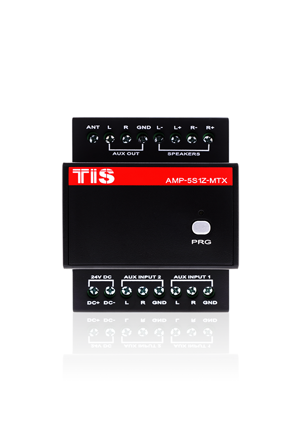 TIS Audio Matrix amplifier - Musik latar belakang rumah pintar