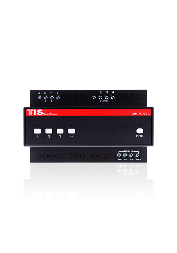 TIS Dimmer 4-Kanal 3 Ampere