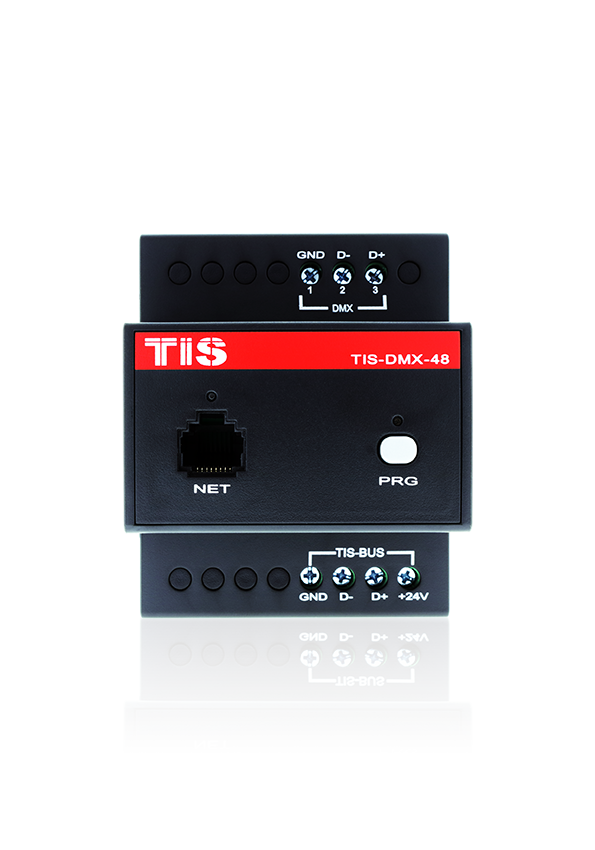 Module éclairage de scène DMX, TIS domotique