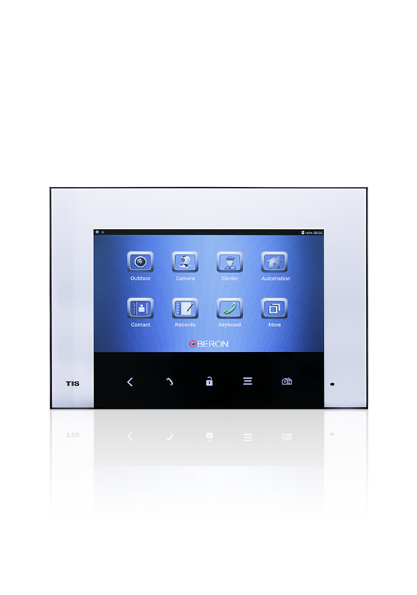 Telefone de porta de base Android com touch screen de parede com 7’’ da Oberon