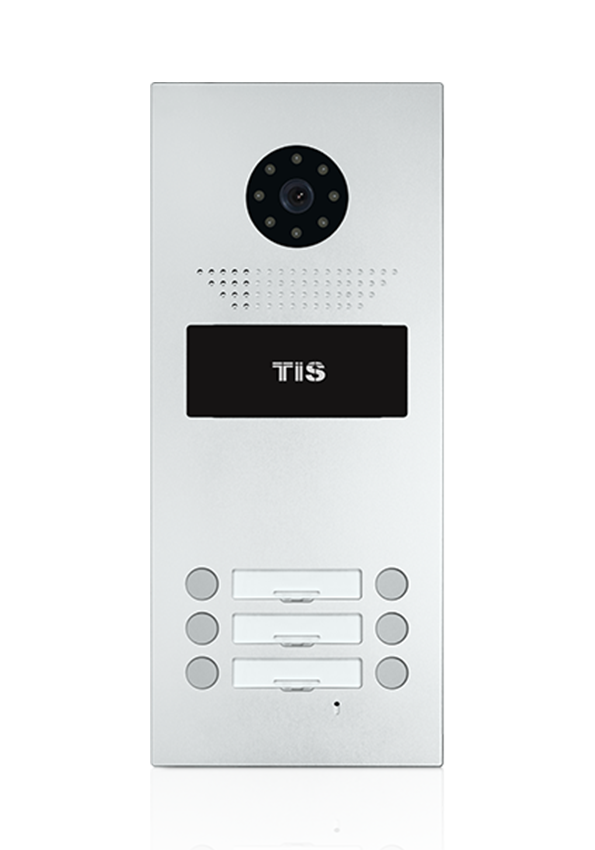 Interphone d’extérieur IP Oberon pour 6 appartements