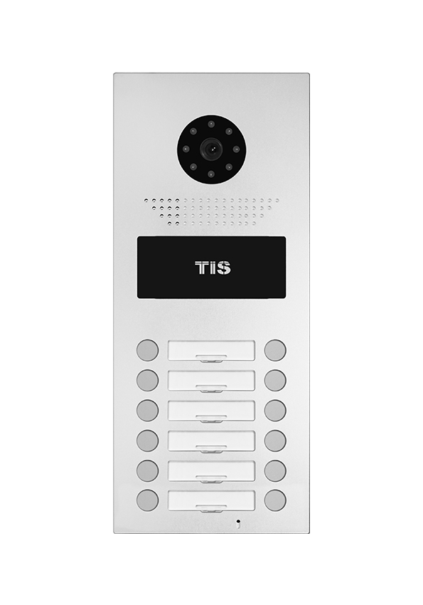 Interphone d’extérieur Oberon pour 12 appartements