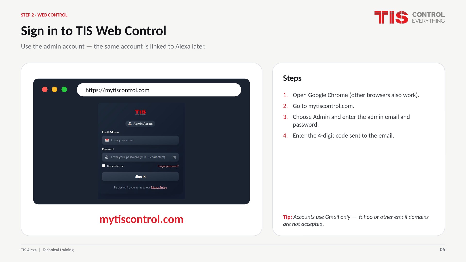TIS Voice Control with Alexa - slide 6