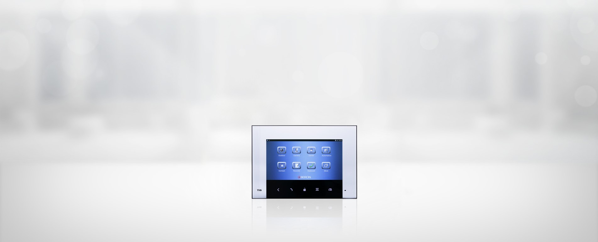 Intercomunicador interno com touch screen de 7’’ da Automação Tis