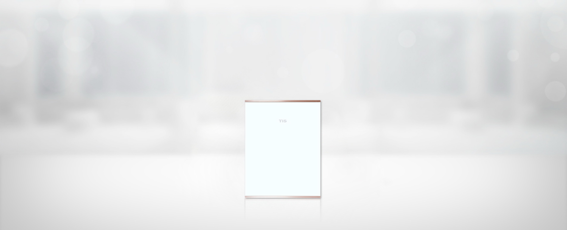 Caixa de Distribuição Elétrica com parede de vidro inteligente