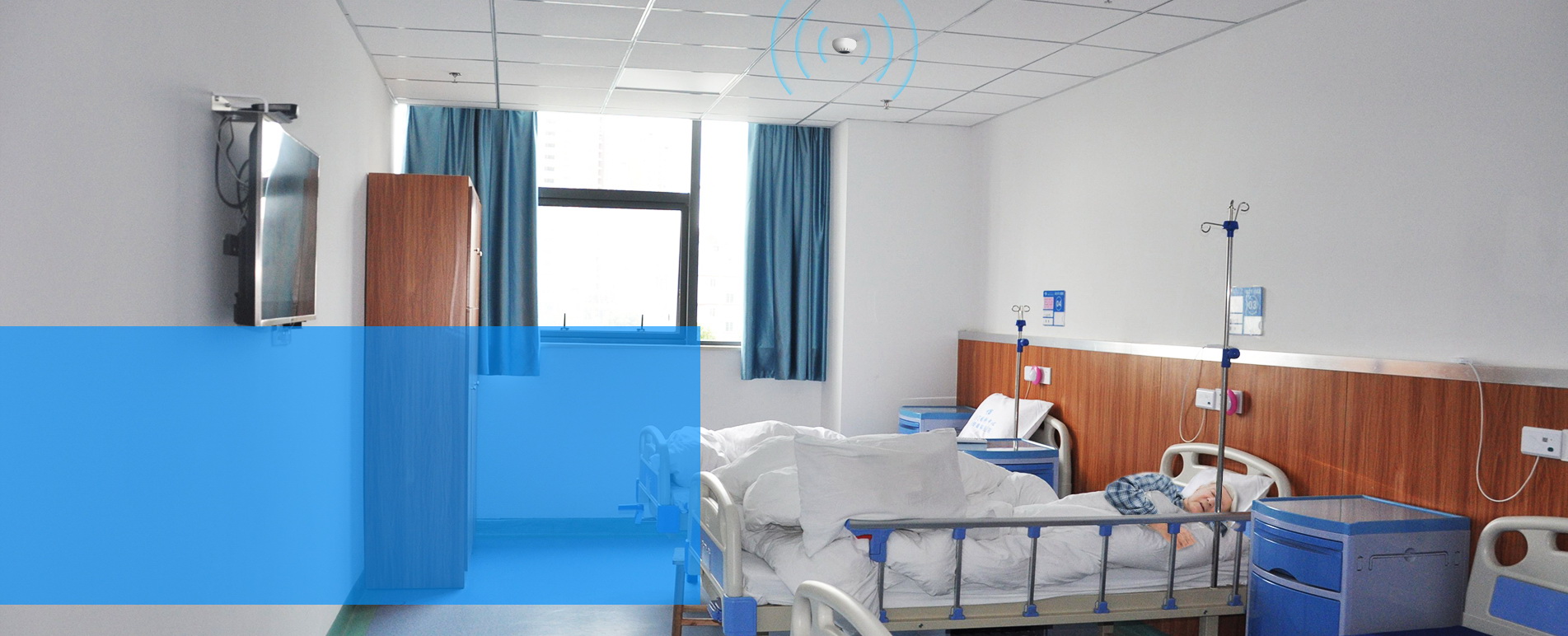 Nurse call , Hospital room sensor